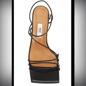 Elegant Black Strappy Heels